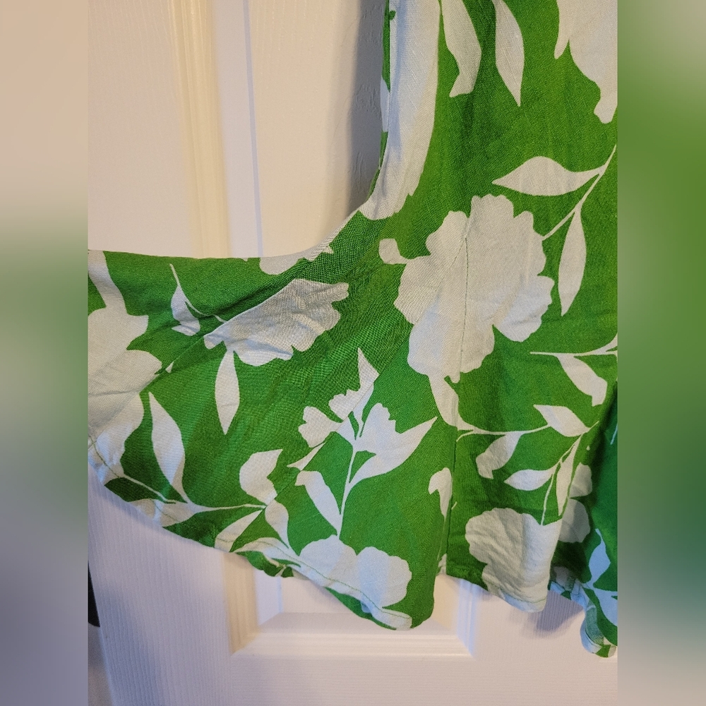 Kate Spade for Target Green & White Floral Midi Skirt ~ NWT ~ Medium - Picture 8 of 13